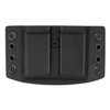 DOUBLETAP GEAR - OWB Kydex Double Magazine Holder for CZ Shadow, Walther P99 - Black 