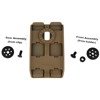 ESP - Double Fixing Bracket 360° on a MOLLE - Khaki - UBC-04-2 KH