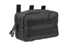 GFC Tactical - Horizontal Medium Cargo Pouch - Black - GFT-19-019550.