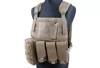 GFC Tactical - Tactical Vest MBSS Plate Carrier - Nylon - Coyote Brown - GFT-18-000363