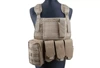 GFC Tactical - Tactical Vest MBSS Plate Carrier - Nylon - Coyote Brown - GFT-18-000363