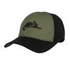 Helikon - Logo Cap - Black / OD Green - CZ-LGC-PR-0102B