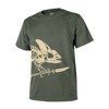 Helikon - T-Shirt Full Body Skeleton - Olive Green - TS-FBS-CO-02