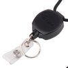 KEY-BAK - Sidekick® Retractable Key Chain & Badge Breakaway Lanyard with Twist-Free Clear Vinyl I.D. Strap - 0KB1-0A44