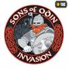 M-Tac - 3D PVC Patch Sons of Odin - Black/Red - 51137233