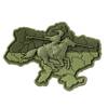 M-Tac - Cossack Ukraine Patch - PVC 3D - Horse Charge - Olive - 51349001