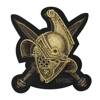 M-Tac - Gladiator Helmet Patch - Embroidery - 500D Cordura - Gold - 51374002