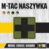 M-Tac - Medic Cross Square 3D PVC Patch - Black/Olive - 51124102