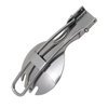 MFH - Folding Outdoor Spoon / Fork - Stainless Steel - 33434