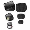 Mil-Tec - 3-Pc Mesh Pouch Set - Black - 16003802