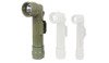 Mil-Tec - Angle Flashlight R20 - OD Green - Halogen - 15142001