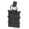 Mil-Tec - Flex Open Top Single Magazine Pouch - Black - 13497302