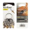 Nite Ize - S-Biner KeyRing Steel - Stainless - KRGS-11-R3