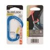 Nite Ize - SlideLock® Carabiner Aluminum #4 - Blue - CSLA4-03-R6