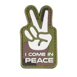 101 Inc. - Naszywka 3D - I come in peace - Woodland - 444130-7357