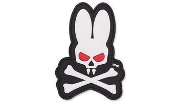 101 Inc. - Naszywka 3D - Skull Bunny - Biały