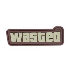 101 Inc. - Naszywka 3D - Wasted - Brązowy