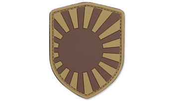 101 Inc. - Naszywka Morale Patch 3D - Japanese War Shield - Brązowy - 444130-3787