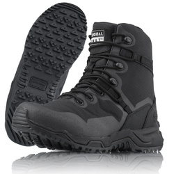 Altama - Buty wojskowe z zamkiem bocznym SWAT Alpha Fury  8’’ - Wysokie - Czarne - 177501