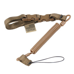 Cetacea Tactical - Plain Clothes Mini-Coil Lanyard - Coyote Brown