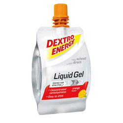 Dextro Energy - Żel energetyczny Liquid Gel - 60 ml - Pomarańczowy z witaminami - DE11