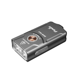 Fenix - Latarka diodowa LED E03R V2.0 z akumulatorem 400 mAh- 500 lm - Szara - E03R V2.0 grey