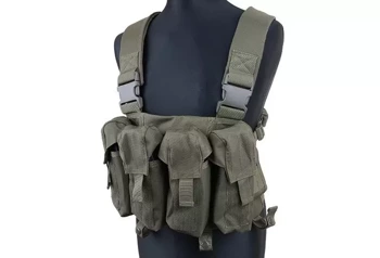 GFC Tactical - Kamizelka taktyczna typu Chest Rig - Oliwkowa - GFT-18-000927