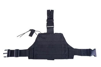 GFC Tactical - Panel udowy - MOLLE - Nylon - Czarny - GFT-19-009687