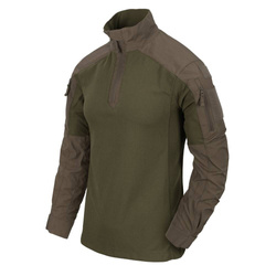 Helikon - Bluza MCDU Combat Shirt® - NyCo Ripstop - RAL 7013 / Olive Green - BL-MCD-NR-8102A