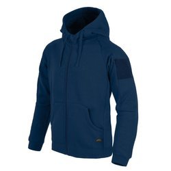 Helikon - Bluza Urban Tactical Hoodie Lite - FullZip - Niebieska - BL-ULF-CB-65