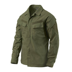 Helikon - Bluza wojskowa Raid - Ripstop - 8 kieszeni - Olive Green - BL-RAD-SP-02