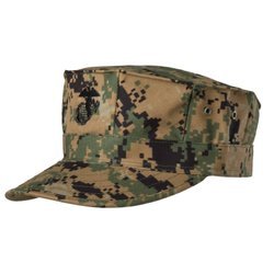 Helikon - Czapka Marines - PolyCotton Twill - Digital Woodland - CZ-USM-PT-07