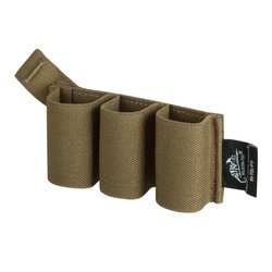 Helikon - Elastyczny insert na trzy magazynki pistoletowe Triple Elastic Insert® - Coyote - IN-TEL-PO-11