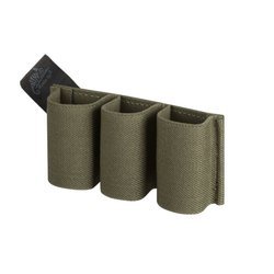 Helikon - Elastyczny insert na trzy magazynki pistoletowe Triple Elastic Insert® - Olive Green - IN-TEL-PO-02