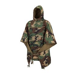 Helikon - Poncho ocieplane Swagman Roll - Climashield Apex - US Woodland - PO-SMR-NL-03