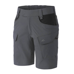 Helikon - Szorty damskie OTS® (Outdoor Tactical Shorts) 8.5" - Czarny / Shadow Grey - SW-OTS-VL-3501A