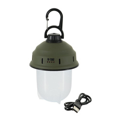 M-Tac - Lampa turystyczna LED akumulatorowa - Olive  - MTC-KS078