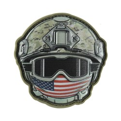 M-Tac - Naszywka Emoji №19 Flaga USA - PVC 3D - Camo - 51353519