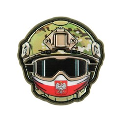 M-Tac - Naszywka Emoji Poland №6 Kominiarka - PVC 3D - Camo - 51353606