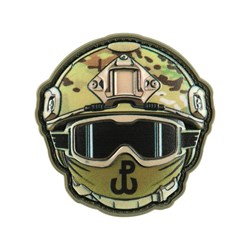 M-Tac - Naszywka Emoji Poland №7 Żołnierz - PVC 3D - Camo - 51353607