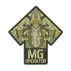 M-Tac - Naszywka MG Operator - PVC - Oliwkowy - 51348201