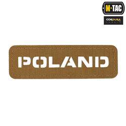 M-Tac - Naszywka Poland 25х80 - Laser Cut - Coyote - 51001005