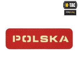 M-Tac - Naszywka Polska 25х80 - Laser Cut Fluorescencyjna - Czerwony / Fluo - 51004233