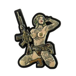 M-Tac - Naszywka Tactical Girl №1 Valkiria - PVC - Pełny kolor - 51116102