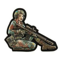 M-Tac - Naszywka Tactical Girl №2 Yakuza - PVC - Pełny kolor - 51116201