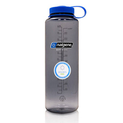 Nalgene - Butelka 48oz Silo Sustain Wide Mouth - Otwór 63 mm - 1,5L -  Szary - 2020-0148