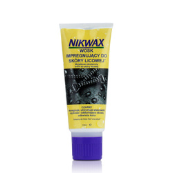 Nikwax - Wosk impregnujący do skóry licowej - Czarny - 100 ml - 4B2