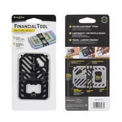 Nite Ize - FinancialTool Multi Tool Wallet - Czarny - FMT2-01-R7