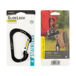 Nite Ize - SlideLock Carabiner #6 - Czarny - CSL6-01-R6