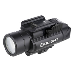 Olight - Latarka taktyczna na broń z celownikiem laserowym BALDR IR - 1350 lumenów - Czarna